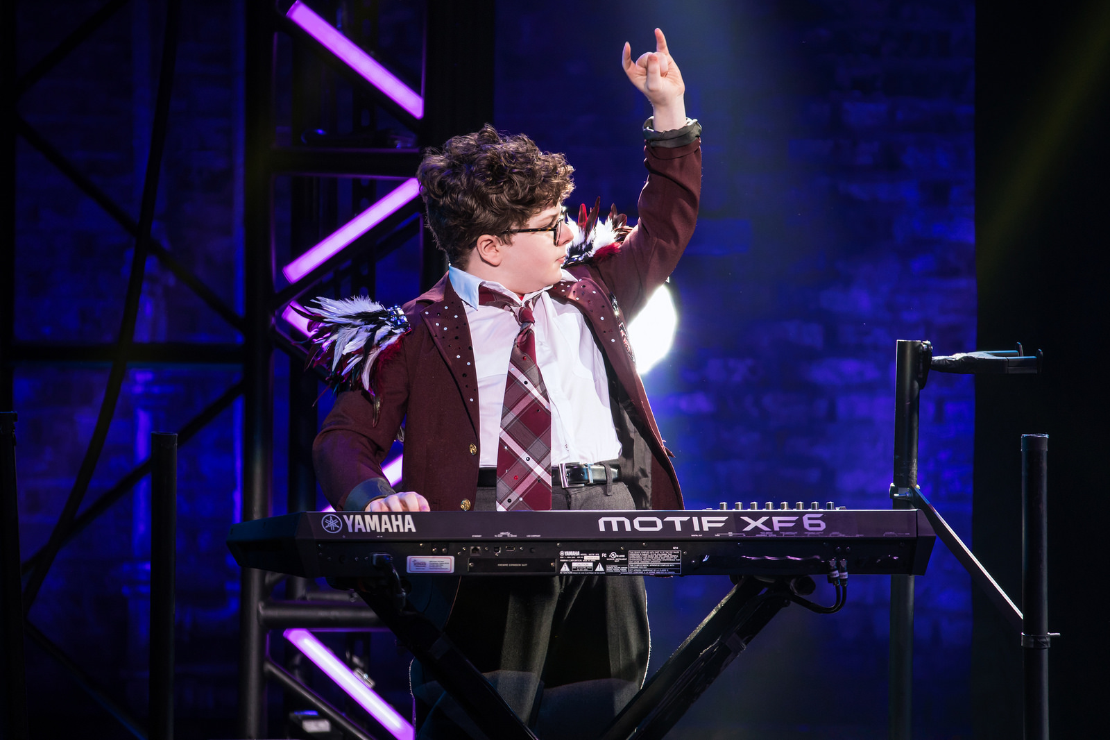 Denver Center_Theo Mitchell-Penner in the School of Rock Tour. © Matthew Murphy.