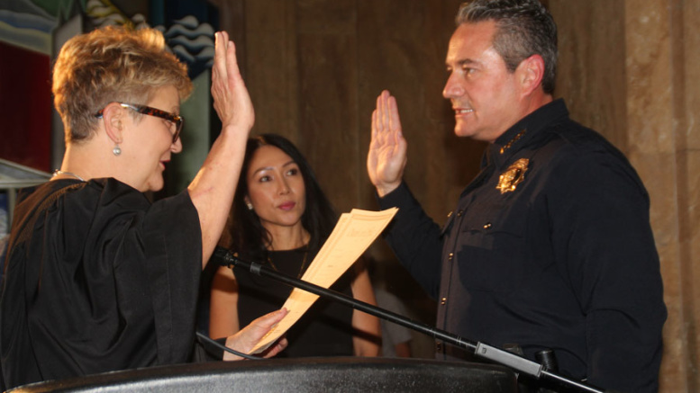 Denver new Chief of Police is sworn in at the City & County Building July 9, 2018